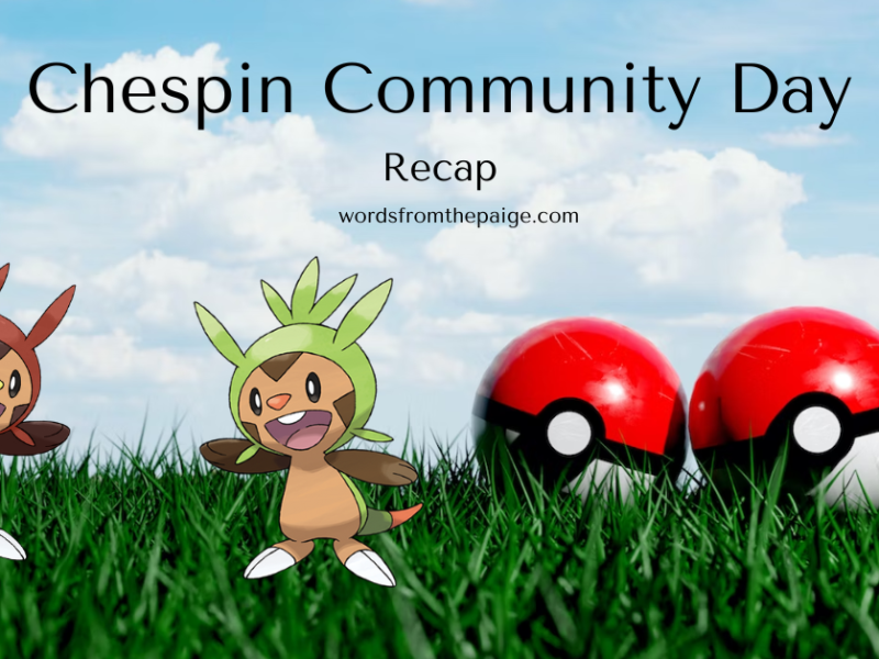 Chespin Community Day: a recap!